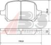 TOYOT 0446533121 Brake Pad Set, disc brake